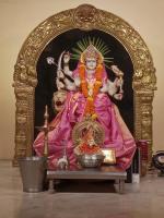 Kojagari - Devi Durgaparameshwari Alankar at Karla
